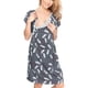 thumbnail image 1 of WILLBEST Vestidos de Verano 2025 para Mujer, Vestido de Maternidad de Manga Corta con Estampado, Ropa de Dormir de Maternidad de Verano para Amamantar Mediana​​, 1 of 3