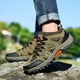 thumbnail image 5 of Zapatos de senderismo para hombre Zapatos transpirables para caminar en el campo Zapatos de trabajo al aire libre de cuero de gamuza, 5 of 9