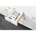 thumbnail image 2 of Rev-A-Shelf CT-2W-52 Organiseur d'Insertion de Plateau à Couverts en Plastique à 6 Compartiments, à Découper sur Mesure, Blanc, 2 of 5