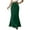Dark Green#2, variant on MGCWSH Maxi Skirt for Women- Comfy Foldover High Waist Long Flare A-Line Skirt Maxi Dress Beige