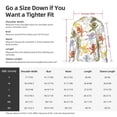 thumbnail image 5 of Uemuo Cartoon Monkey Pattern Women's Full Zip UPF 50+ Sun Protection Hoodie Jacket Long Sleeve Sun Shirt Hiking Outdoor Performance with Pockets-Large, 5 of 9