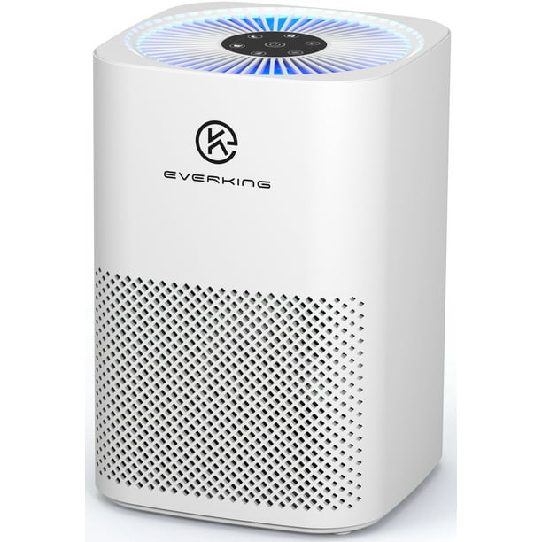EVERKING Air Purifier for Allergies and Asthma, Desktop HEPA Air