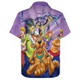 thumbnail image 4 of Scooby-Doo Men's Hawaiian Shirt Short Sleeve Casual Summer Beach Aloha Shirt Button Down Hawaii Shirts, 4 of 7