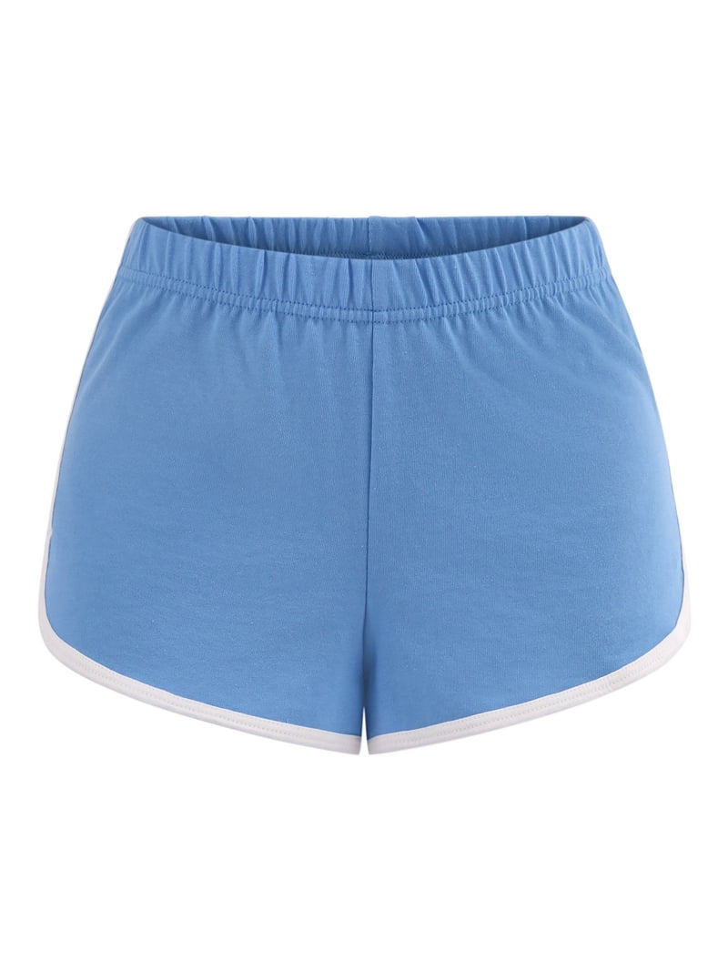 No Boundaries Women's Jersey Knit Dolphin Shorts 2-Inch Inseam