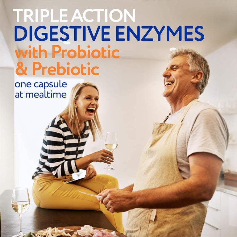 digestive enzymes with semaglutide Florajen Digestive Enzymes with Probiotics & Prebiotics, 30ct – Gut Relief