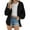 Black, variant on Vedolay Womens Fashion Fashion Oversize Jacket Button Outdoor Long Sleeve Fall Blouse Black,L