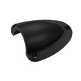 thumbnail image 6 of Unique Bargains 2 Pair 2.91"x2.64"x1.02" Marine Boat Transducer Wire Cable Cover Clam Shell Vent Wire Cover Black, 6 of 6