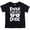 Black Shirt, variant on Kindergarten Dude First Day of School Gift Back to School T-Shirt Boys Back to School Black Shirt 3T