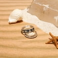 thumbnail image 2 of Starfish Seashell 925 Sterling Silver Ring Fine Beach Ocean Sea Jewelry, 2 of 5