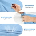 thumbnail image 3 of 100% cotton baby lounger, newborn baby pillow, baby lounger for 0-24 months, 3 of 9