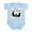 Sky Blue, variant on CafePress - Batty Halloween Infant Bodysuit - Baby Light Bodysuit, Size Newborn - 24 Months