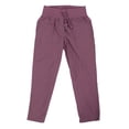 thumbnail image 2 of Women Sweatpants Women Fitness Joggers Nylon Drawstring Closure Breathable Running Sweatpants Purple XXL ANGGREK Otros, 2 of 8