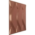 thumbnail image 2 of 19 5/8"W x 19 5/8"H Nexus EnduraWall Decorative 3D Wall Panel, Universal Pearl Metallic Champagne Pink (Covers 2.67 Sq. Ft.), 2 of 6