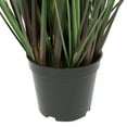 thumbnail image 3 of Vickerman 24" Artificial Potted Green Straight Grass and Cattails., 3 of 6