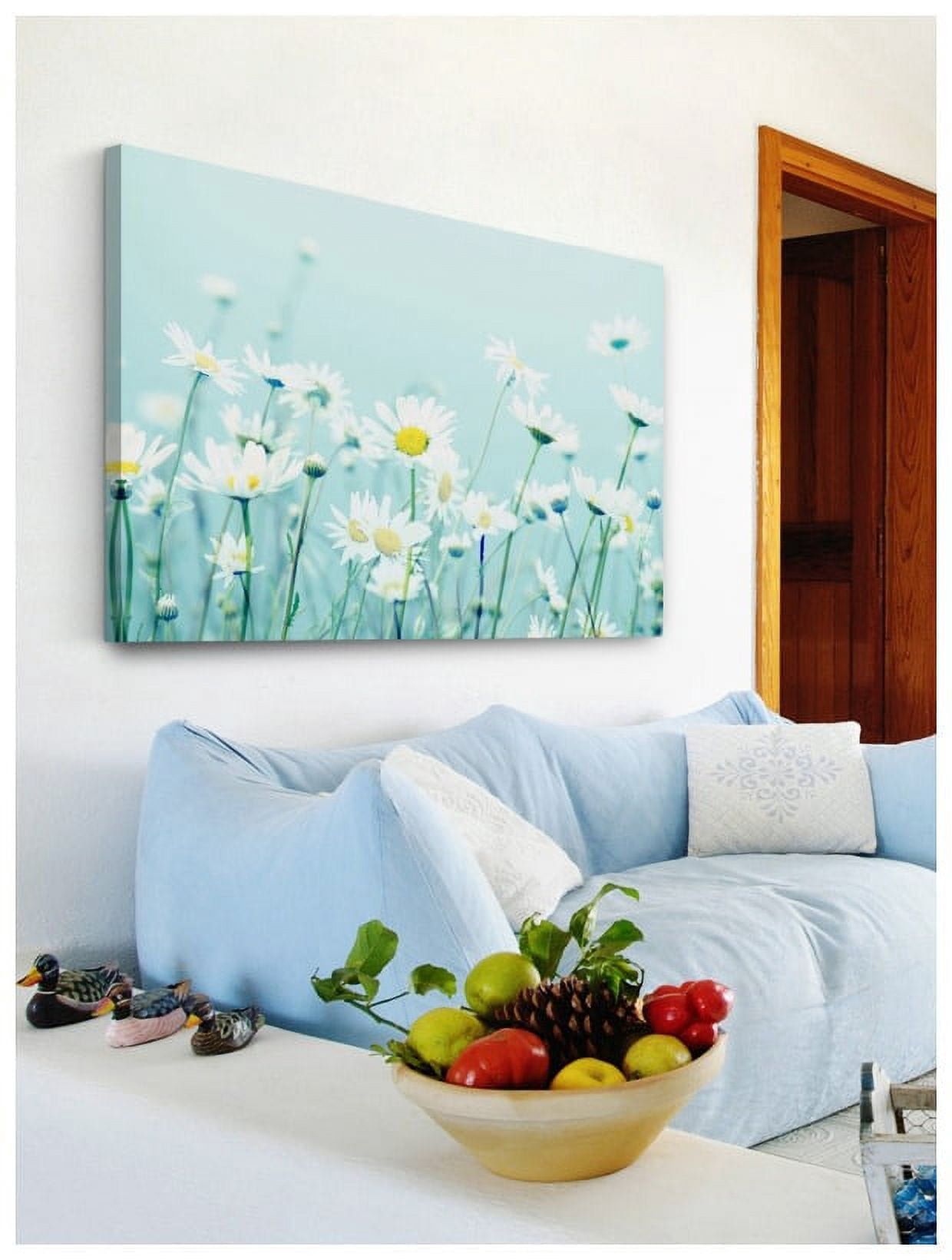 Marmont Hill "Dancing Daisies" by Robert Dickinson Painting Print on Canvas
