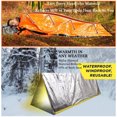 thumbnail image 3 of Emergency Sleeping Bag with Reflective Umbrella Rope Thermal Waterproof, 3 of 8