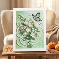 thumbnail image 6 of Sunflower Autumn Pearl Bead DIY Painting Set, Complete Handmade Canvas Art Kit for Beginner Seasonal Wall Decor, 47 x 67 IN, 6 of 6