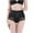 Black, variant on ZQUUVOU Women's High Waist Shaper Underwear Adjustable Hook Closure Hip Mesh Sheer Slim Tummy Control Shapewear Black