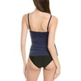 thumbnail image 2 of La Blanca womens  High Neck Tankini Top, 12, Blue, 2 of 3