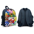 thumbnail image 4 of Super Mario Backpack Lightweight School Bag Durable Casual Daypack 12.6x9.4x5.9 Inch, 4 of 6