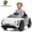 White, variant on Winado Licensed Porsche Taycan 12V Kids Electric Ride On Car with Remote Control, Ages 3-5, White