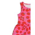 thumbnail image 2 of Wonder Nation Girls Play Dress and Short 2 Piece Set, Sizes XS-XLP, 2 of 3