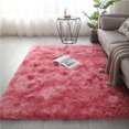 thumbnail image 6 of 47x63"/63x79"/71x79"/79x98" Super Soft Fluffy Floor Rug Washable Shag Rug Shaggy Area Rug Bedroom Dining Room Anti-skid Carpet Yoga Mat Child Play Mat, 6 of 6