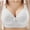 White, variant on Loopsun Women's Bras Plus Size, Women's Solid Daily Tshirt Thin Underwear Breathable Bra White, S