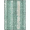 thumbnail image 2 of Addison Rugs Chantille Indoor/Outdoor Transitional Stripes Seafoam Washable Rectangle Rug, 5' x 7'6", 2 of 6