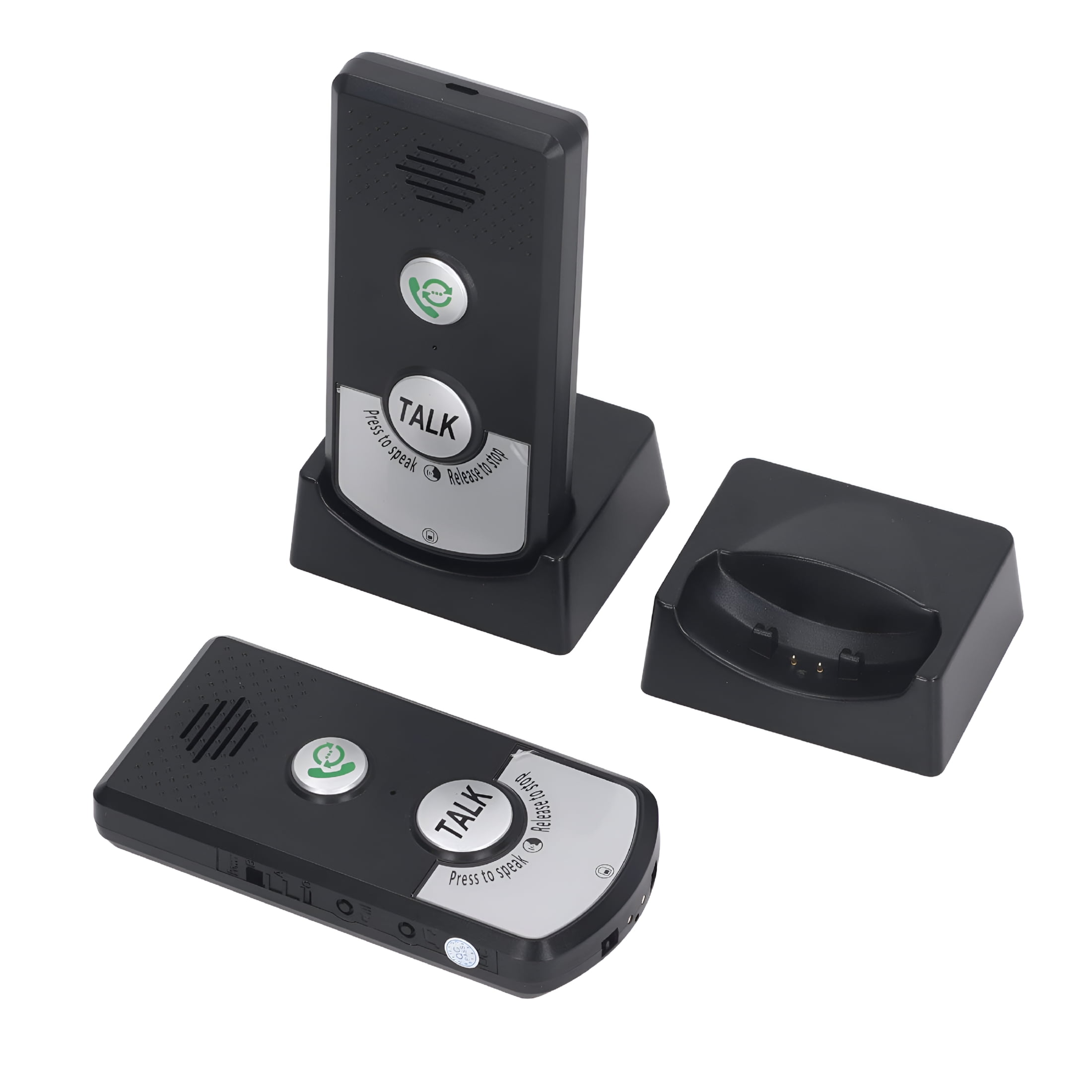 GJX Wireless Intercom Unit, 2 Way Voice Intercom Super Long Range Waterproof Intercom Doorbell System Unit
