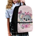 thumbnail image 3 of Jeiento Koala Backpack for Girls 8-10 10-12 School Bags Flower Elementary Middle School Bookbag Pink Back Pack Purse Kids Daycare Satchel Bag 17inch Children Daypack, 3 of 6
