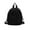 Black, variant on Mini Cute Backpack Corduroy Backpack Purse Casual Daypack for Women Travel Satchel Rucksack Cute Shoulder Bag
