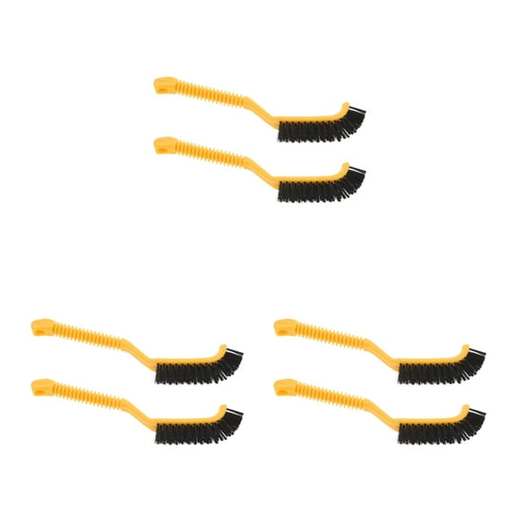 Hemoton 6 pcs  Car Wheel Brushes Tire Brush Car Detailing Brushes Wheel Cleaner Brush Scrubbing Brush Wheel Scrub Brush Washing Brushes