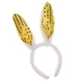 thumbnail image 1 of GUOOL Headband Rabbit Ear Hairband Baby Shower Party Gold, 1 of 7