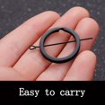 thumbnail image 2 of Strong Steel Split Key RingS Black Metal Loop Holder NICE Key CA Flat Chain SALE L0V1, 2 of 4