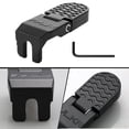 thumbnail image 4 of Pedales traseros para bicicleta LOOEEL, reposapiés plegable con ranura en U de 10 mm, 4 of 7