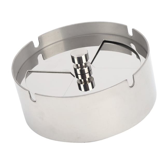 Ashtray, Round Cigar Ashtray Holder Tray Rainproof Windproof For Indoor For Office For Hotel For Home For Outdoor