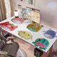 thumbnail image 5 of Squishmallows alfombrilla de escritorio/mesa extra-grande con base antideslizante de cuero y diseño temático; versátil para escritorios de ordenador, mesas de comedor, etc.40*60cm, 5 of 6