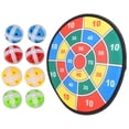 thumbnail image 2 of Juego de diana con 8 bolas tablero de pelusa colorido para niños ANGGREK  Otros, 2 of 8