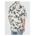 thumbnail image 6 of Rose Floral Printed Shirts for Men 2026 Summer Casual Short Sleeve Button Down Collared Shirt, 6 of 6