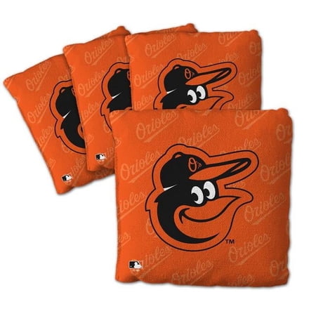 MLB Baltimore Orioles Cornhole Bags - 4PK - Orange