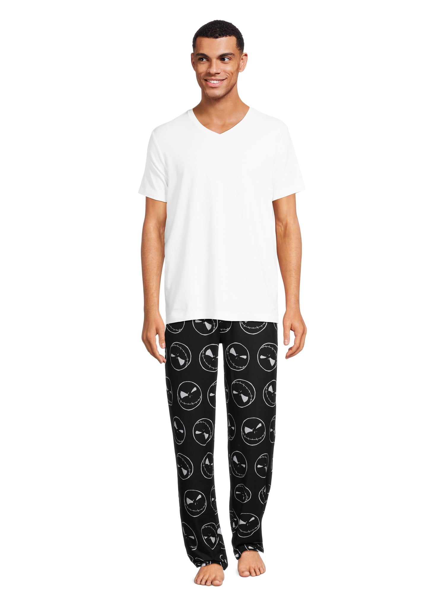 Nightmare Before Christmas, Jack Men's Graphic Sleep Pants, Sizes S-2XL
