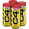 C4 Original Carbonated Pre Workout Drink, Strawberry Watermelon Ice, Four 16 Oz Cans