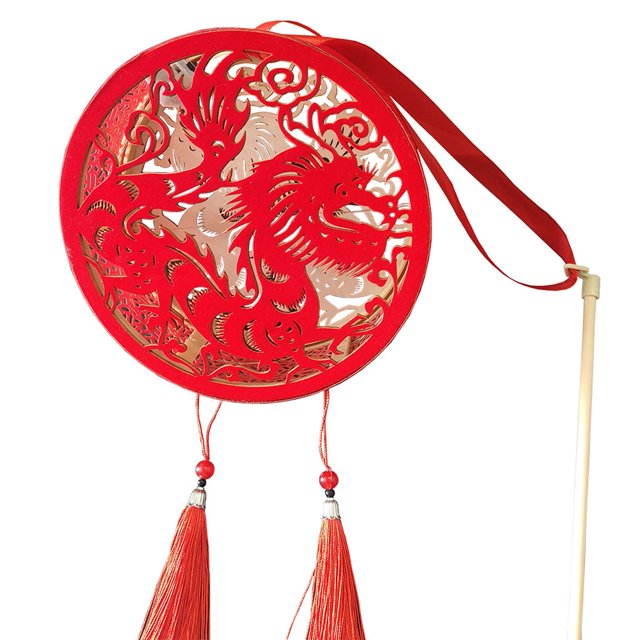 LCXmlly Light Lantern Spring Festival Hanging Lantern Glowing Red Lantern for Chinese New Year