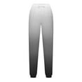 thumbnail image 6 of Girls' Warm Pull on Pants New Sweatpants for Teen Girls Fashion Gradient Sweat Pants Children Classic Drawstring High Waist Joggers Black 13 Years, 6 of 7