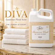 Tyler Candle Diva Glamorous Wash Liquid Laundry Detergent, 48 Loads, 128 fl oz