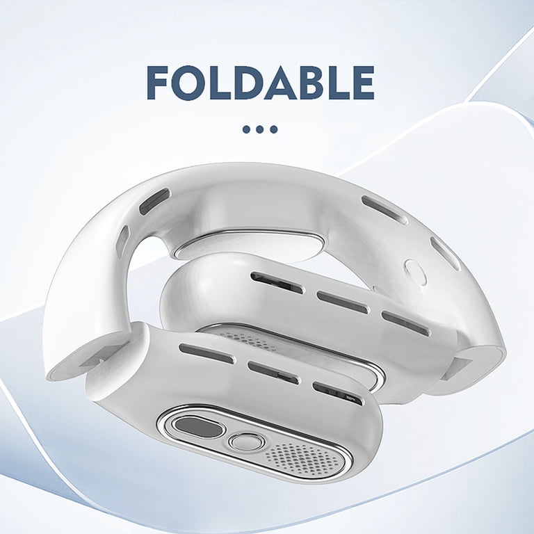 T68 Portable Neck Fan USB Rechargeable with 3000mAh Battery