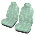 thumbnail image 2 of Haiem Tropical Pineapple Printed Car Seat Covers Set of 2, Universal Fit Car Seat Covers,Protective Seat Covers,Comfortable Car Seat Covers, Easy Installation Seat Covers, 2 of 9