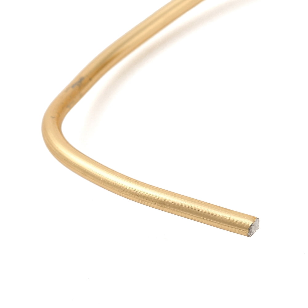 500 g Anodized Aluminum Wire for Jewelry Making Champagne Gold 12 Gauge 2.0mm about 180.44 Feet(55m)/500g