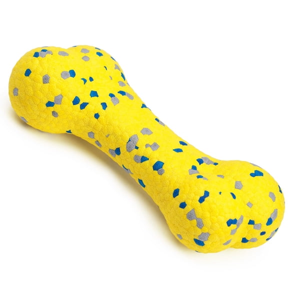 Bola de hueso indestructible para perros Moonorange de 7.3 pulgadas, duradera